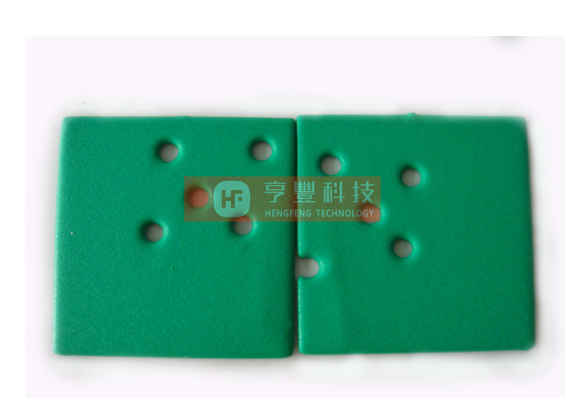 PVC Plastisol Sample Coatings (Green)